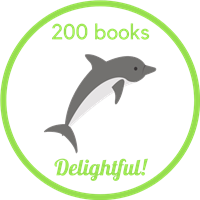 D is for Dolphin - 200 Books Read Badge