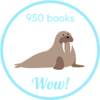 W is for Walrus - I Read 950 Books! Badge